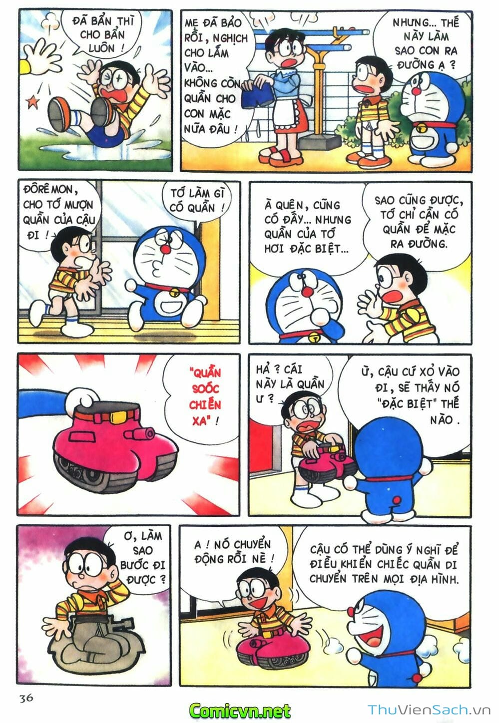Truyện Tranh Doraemon Màu trang 5