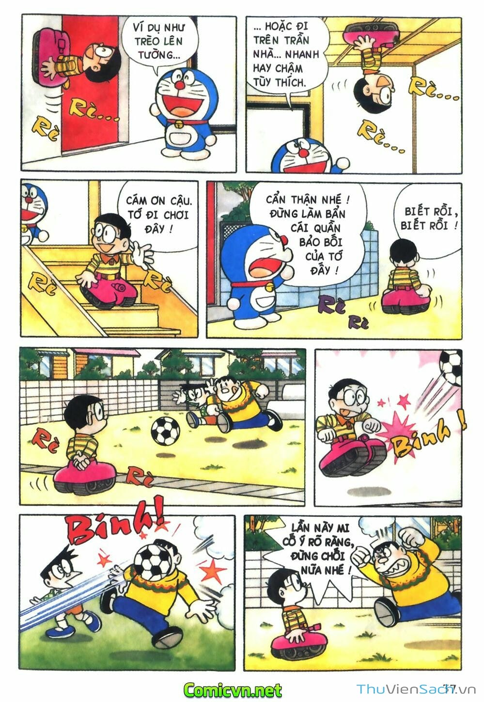 Truyện Tranh Doraemon Màu trang 5