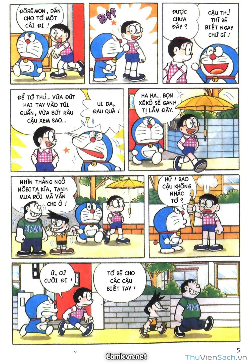 Truyện Tranh Doraemon Màu trang 5