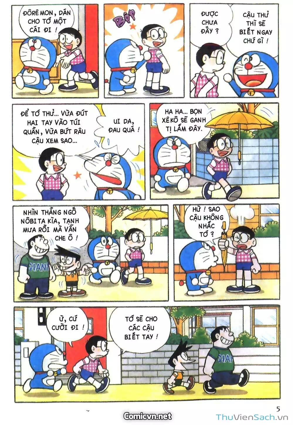 Truyện Tranh Doraemon Màu trang 5