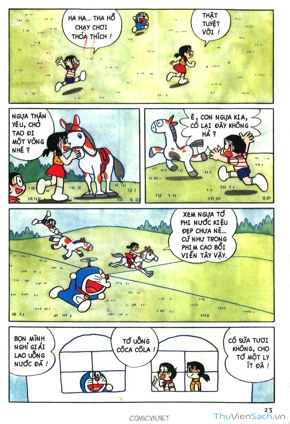 Truyện Tranh Doraemon Màu trang 5
