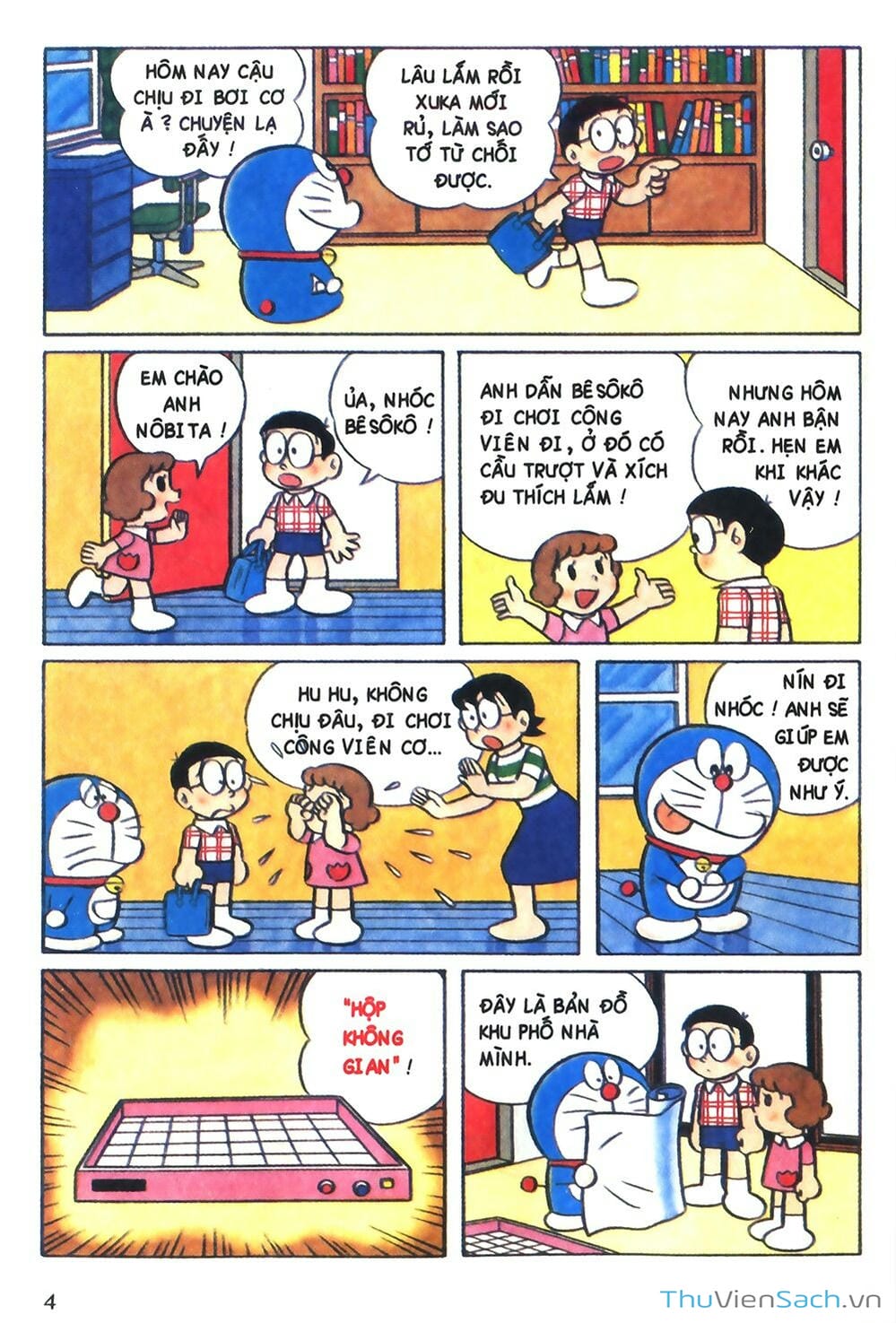 Truyện Tranh Doraemon Màu trang 5