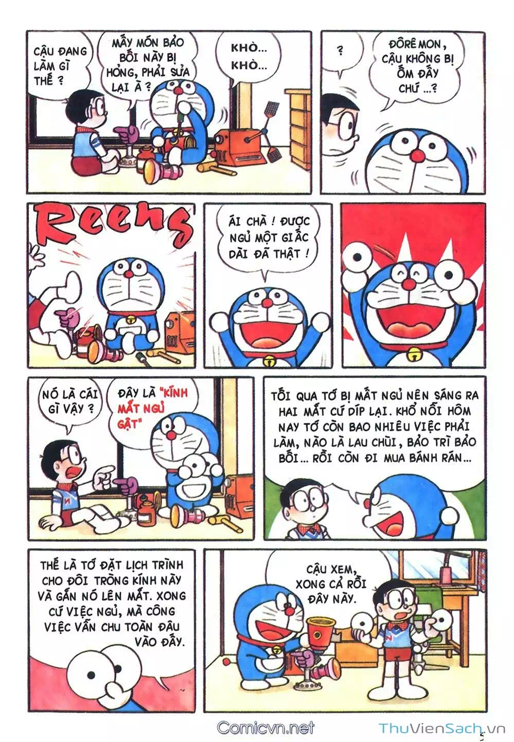 Truyện Tranh Doraemon Màu trang 5