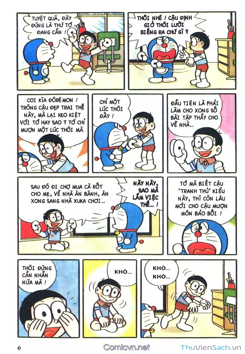 Truyện Tranh Doraemon Màu trang 5