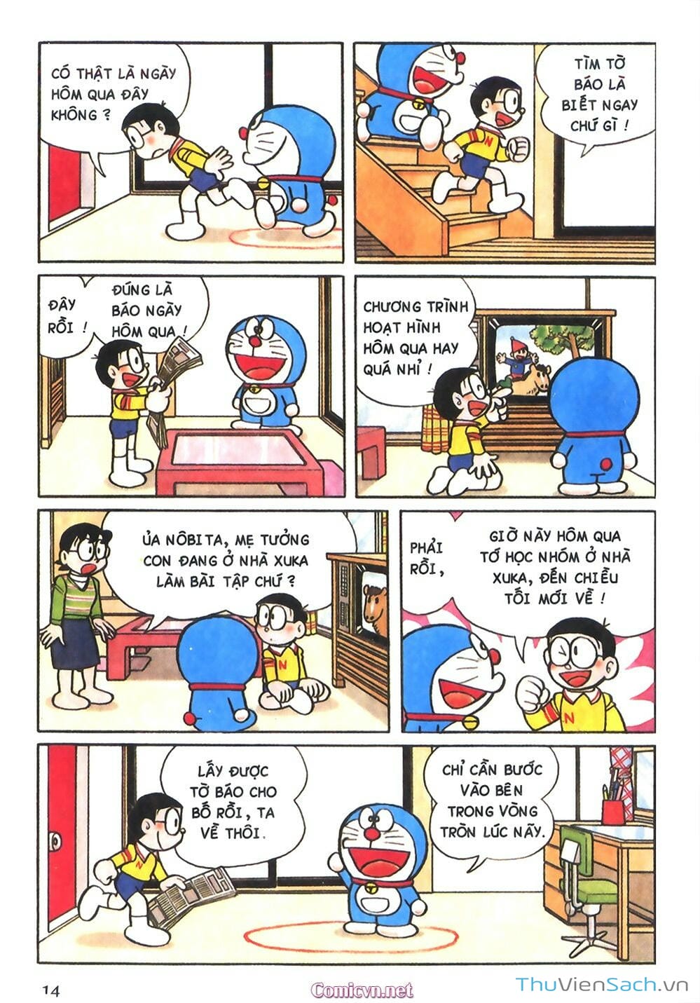 Truyện Tranh Doraemon Màu trang 5