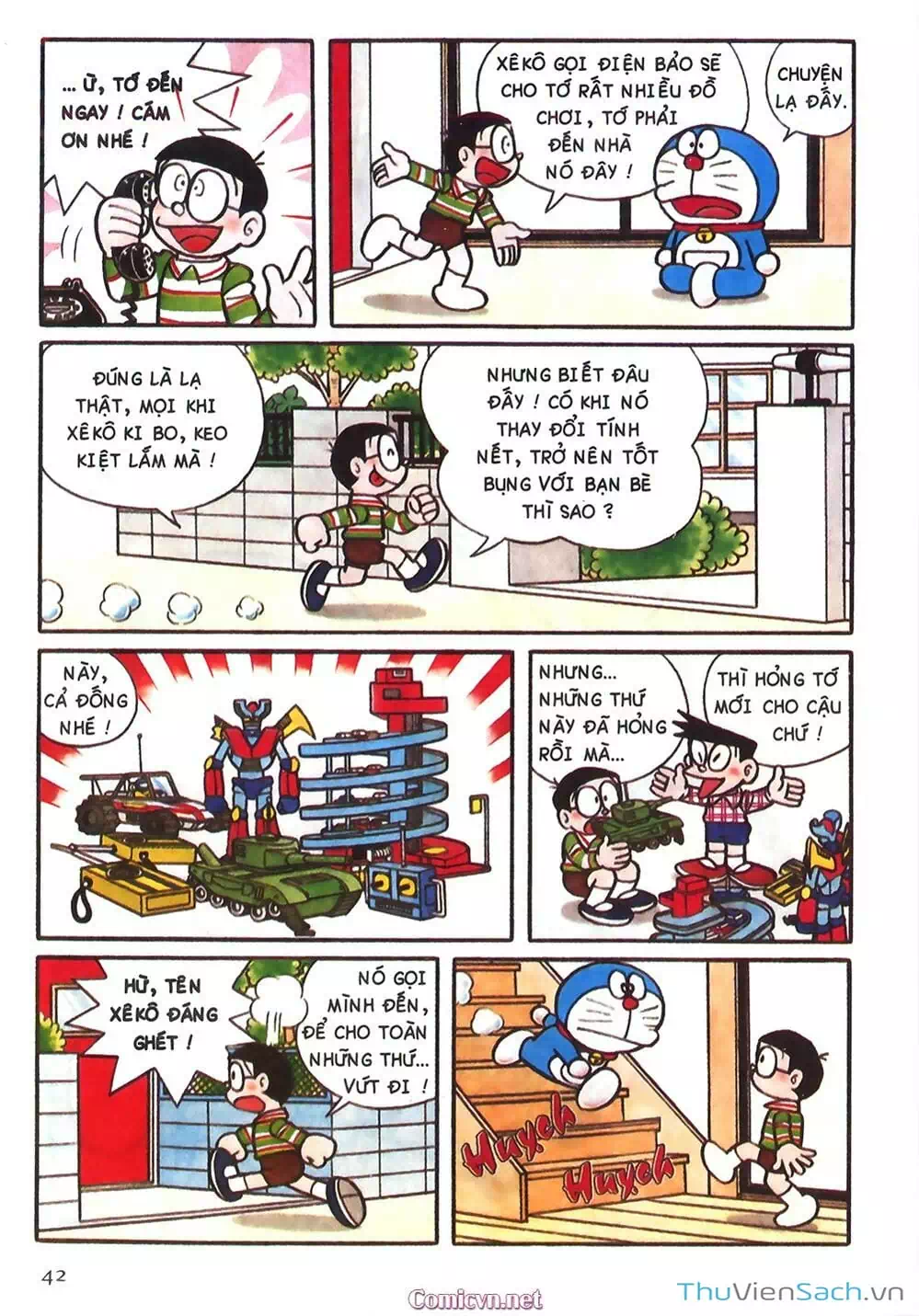 Truyện Tranh Doraemon Màu trang 5