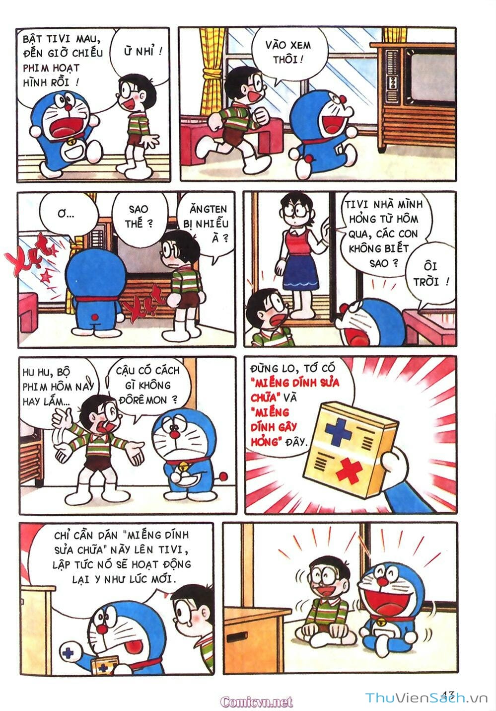 Truyện Tranh Doraemon Màu trang 5