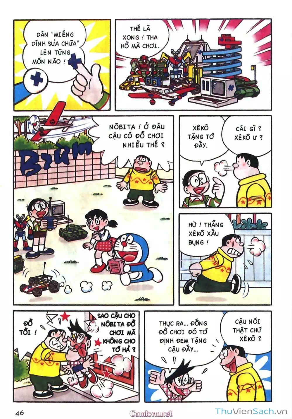 Truyện Tranh Doraemon Màu trang 5