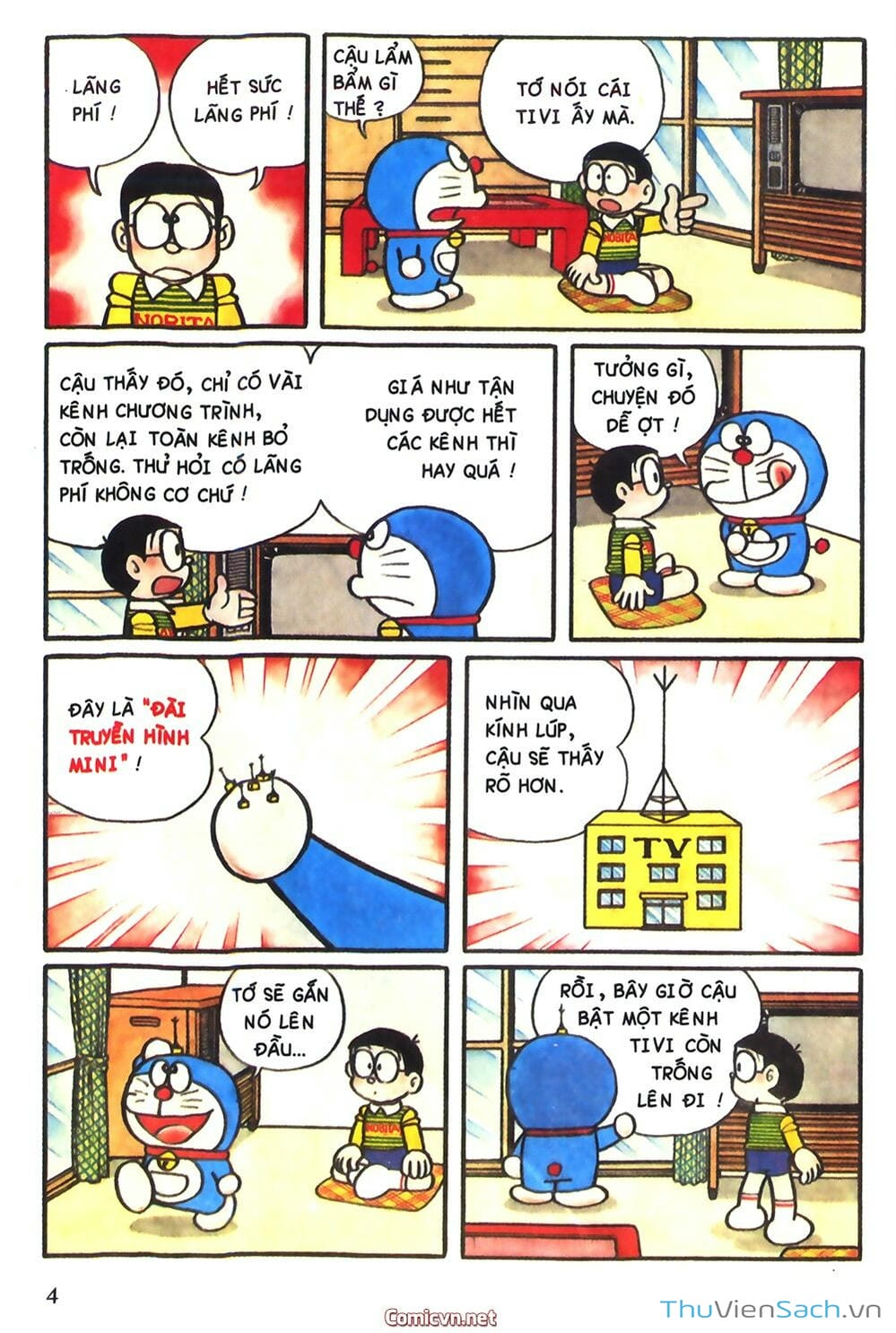 Truyện Tranh Doraemon Màu trang 5