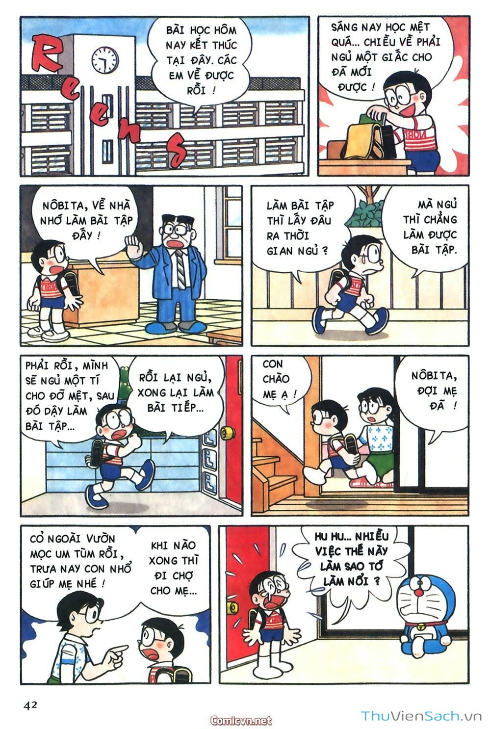 Truyện Tranh Doraemon Màu trang 5