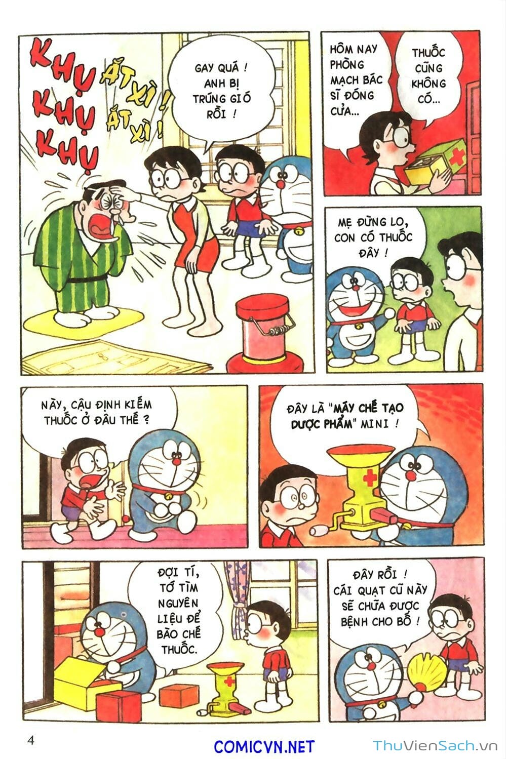 Truyện Tranh Doraemon Màu trang 5