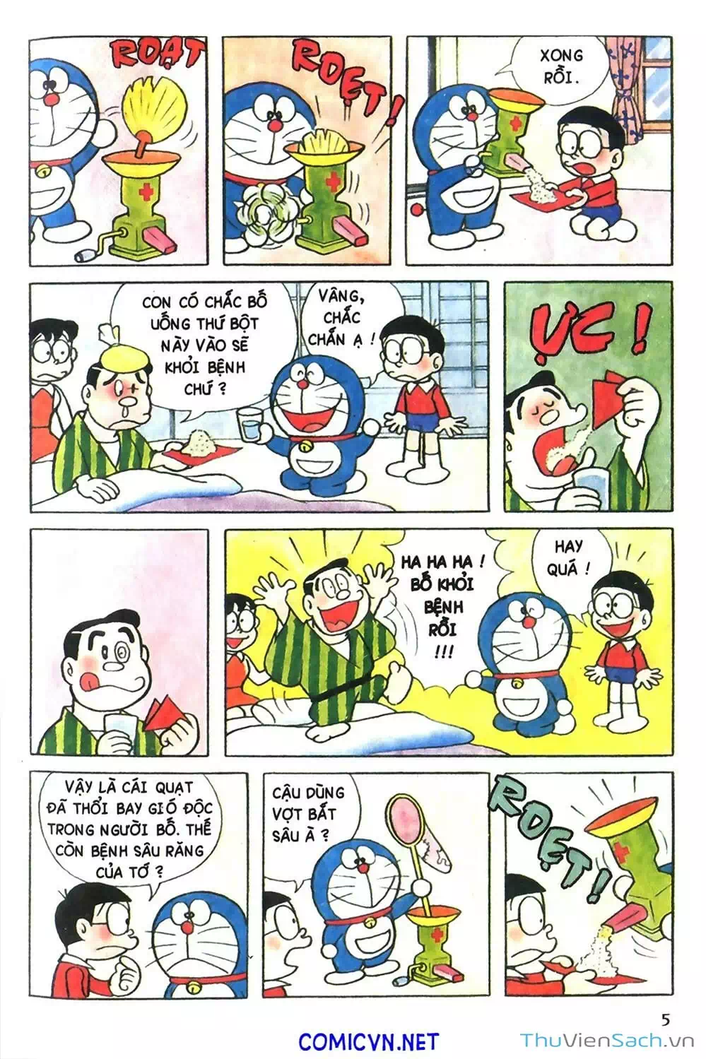 Truyện Tranh Doraemon Màu trang 5