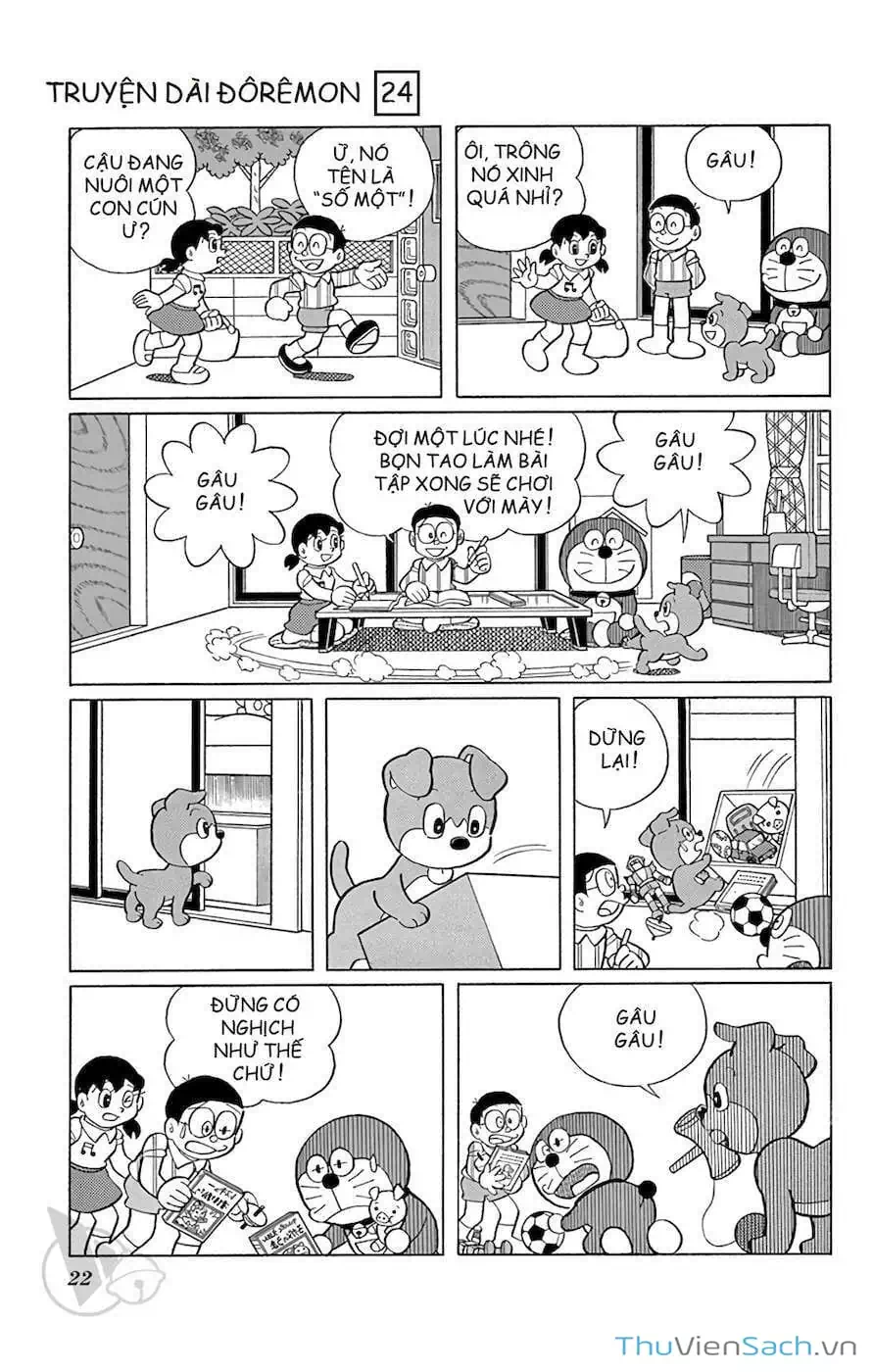Truyện Tranh Doraemon: Nôbita Ở Vương Quốc Chó Mèo trang 11