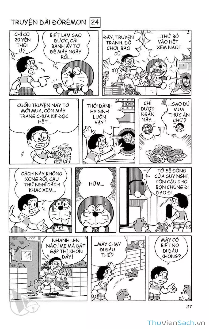 Truyện Tranh Doraemon: Nôbita Ở Vương Quốc Chó Mèo trang 11