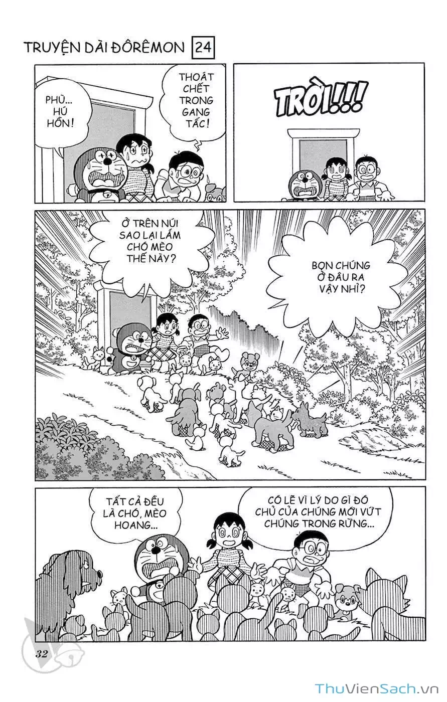 Truyện Tranh Doraemon: Nôbita Ở Vương Quốc Chó Mèo trang 11