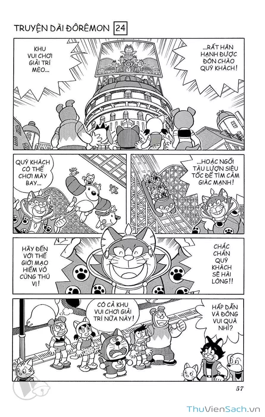 Truyện Tranh Doraemon: Nôbita Ở Vương Quốc Chó Mèo trang 11