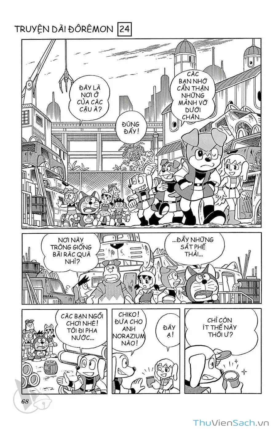 Truyện Tranh Doraemon: Nôbita Ở Vương Quốc Chó Mèo trang 11