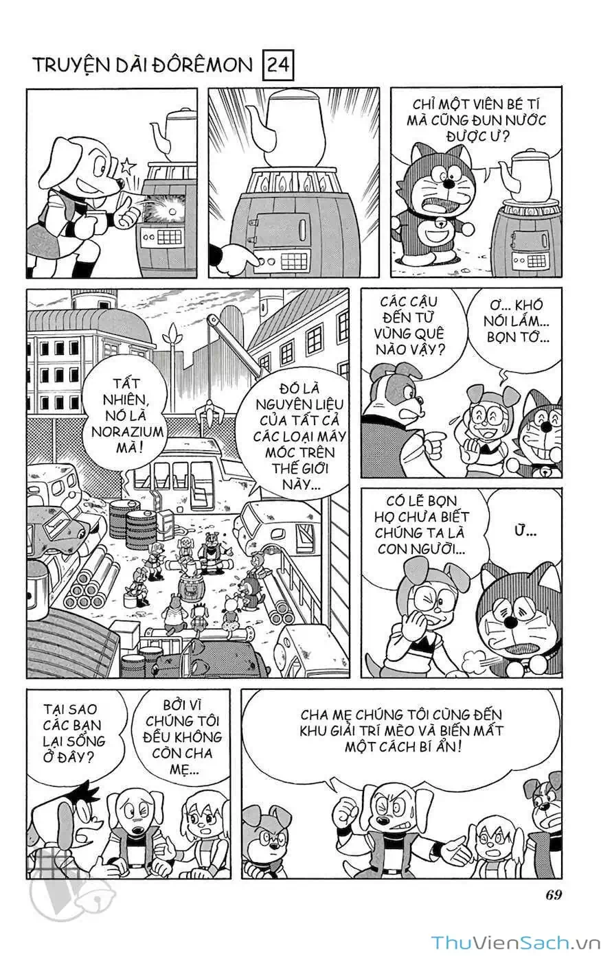 Truyện Tranh Doraemon: Nôbita Ở Vương Quốc Chó Mèo trang 11