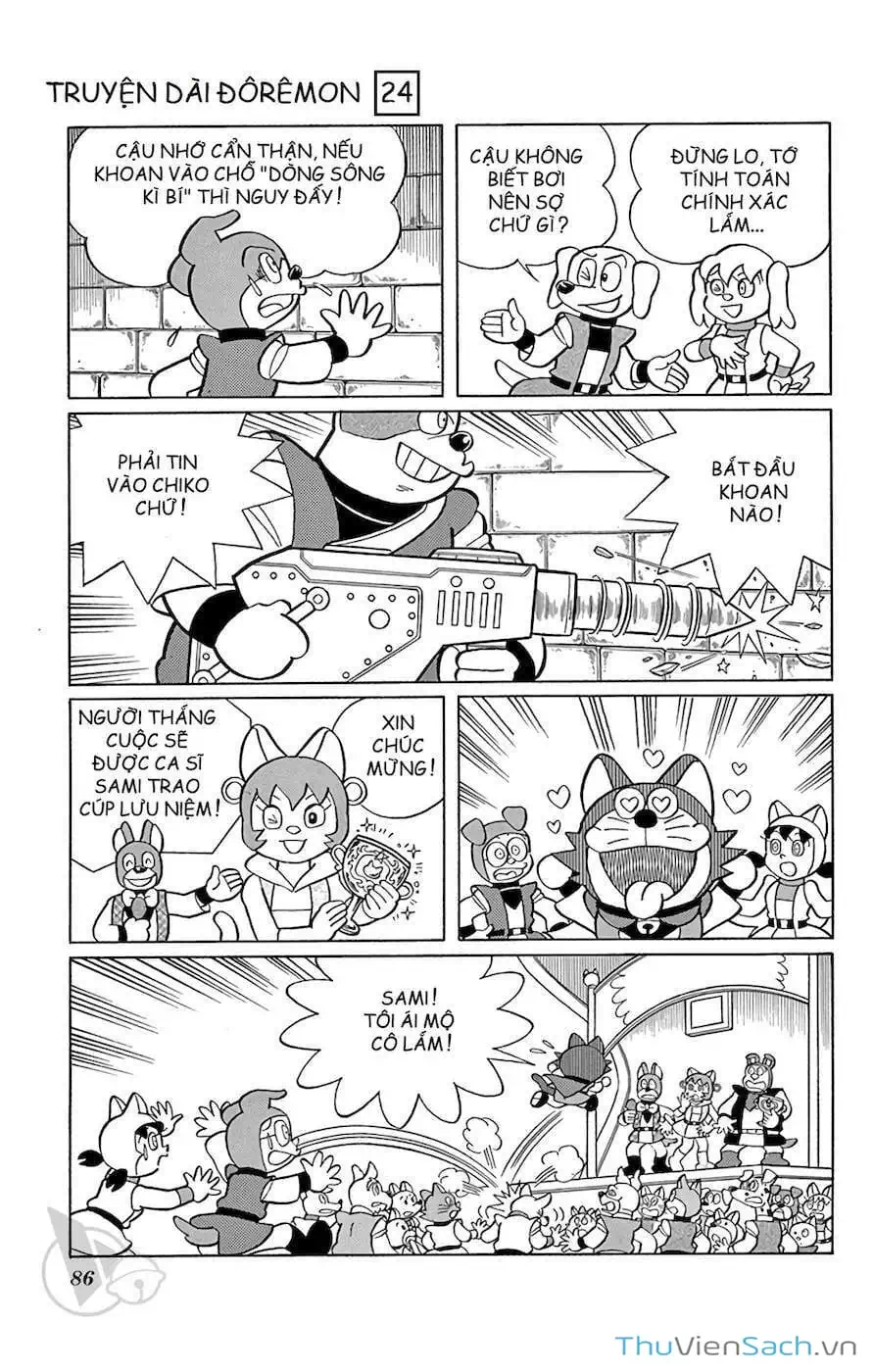 Truyện Tranh Doraemon: Nôbita Ở Vương Quốc Chó Mèo trang 11