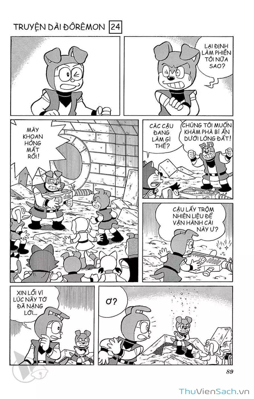 Truyện Tranh Doraemon: Nôbita Ở Vương Quốc Chó Mèo trang 11