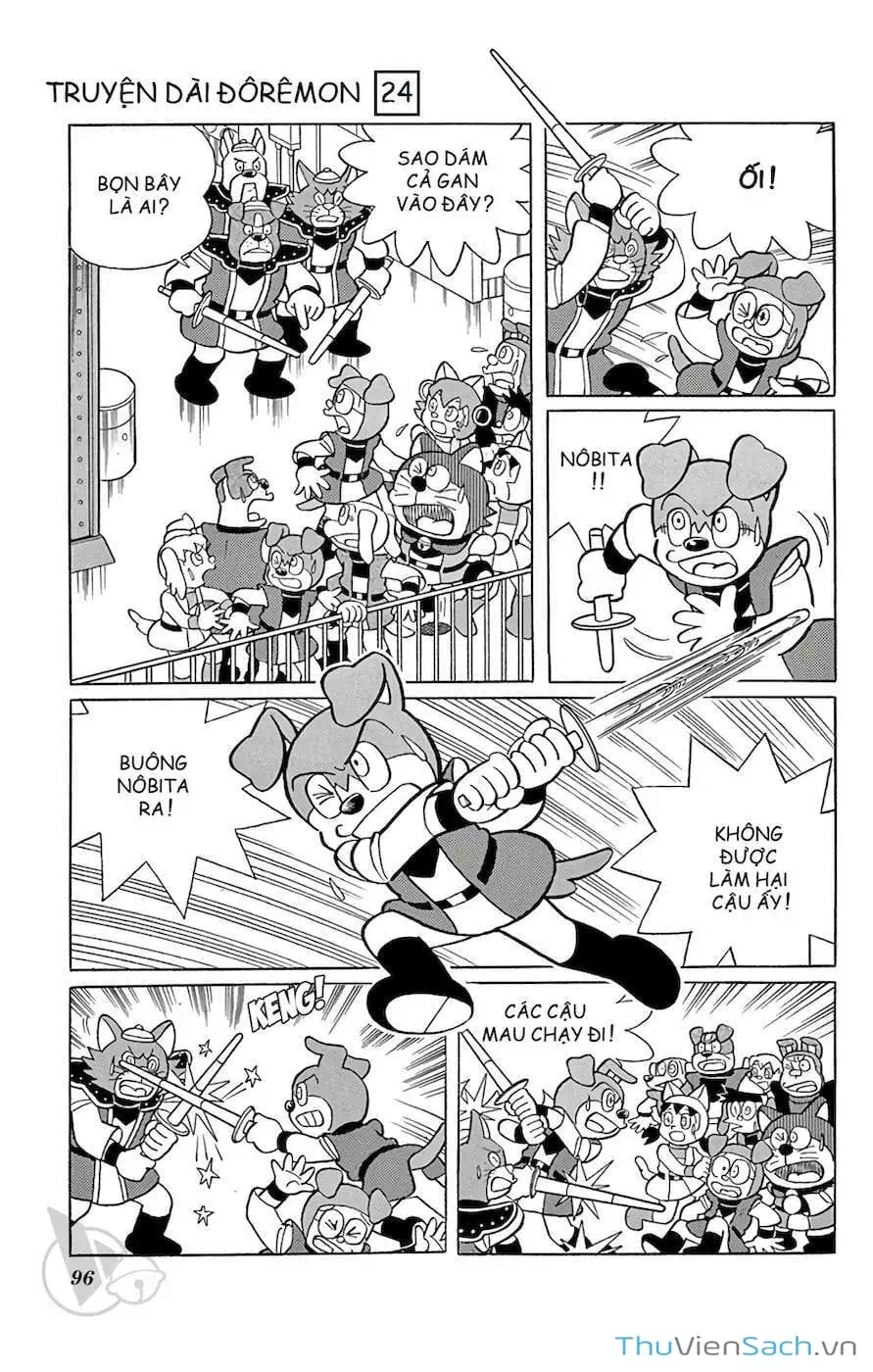 Truyện Tranh Doraemon: Nôbita Ở Vương Quốc Chó Mèo trang 11