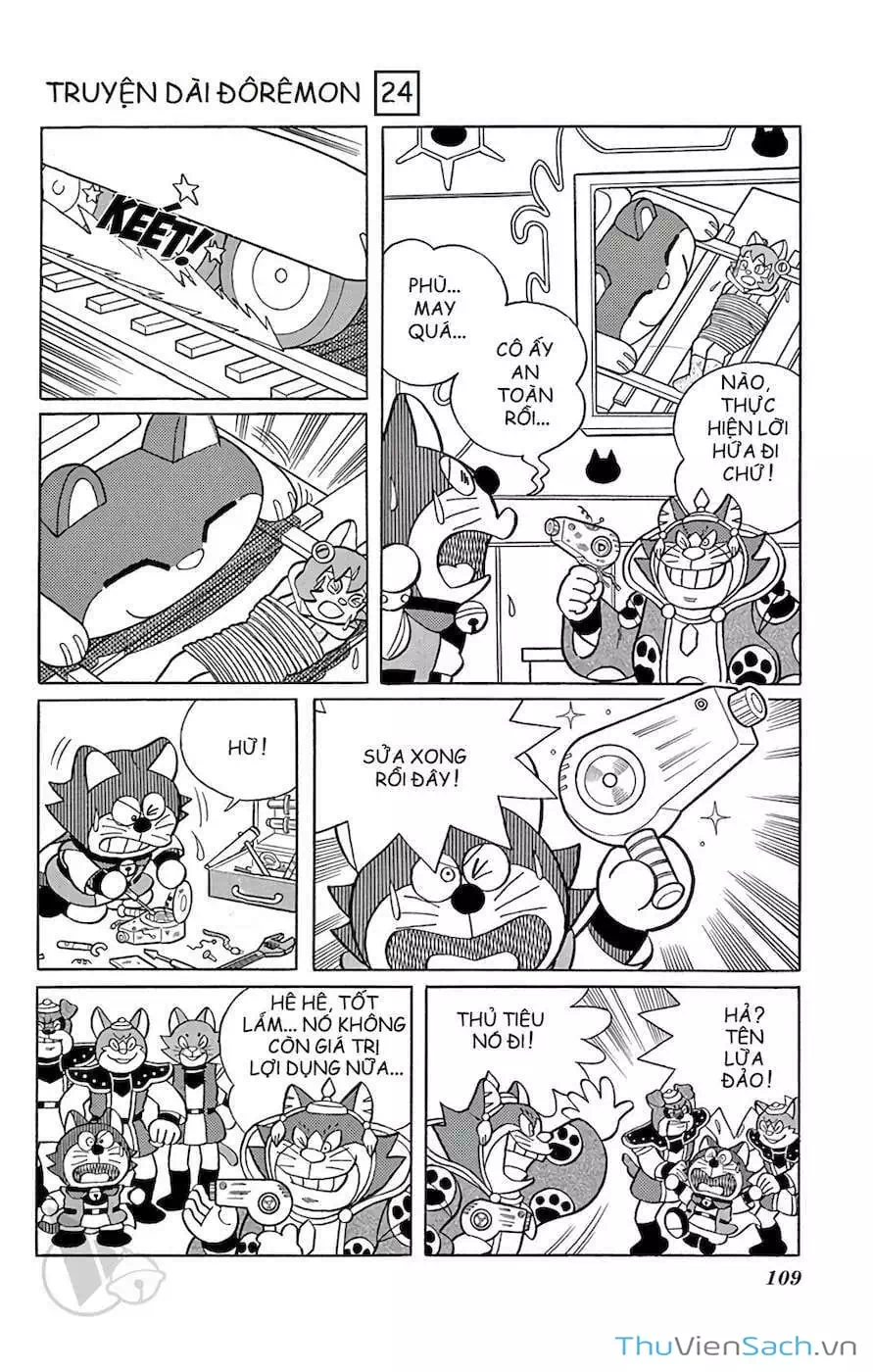 Truyện Tranh Doraemon: Nôbita Ở Vương Quốc Chó Mèo trang 11