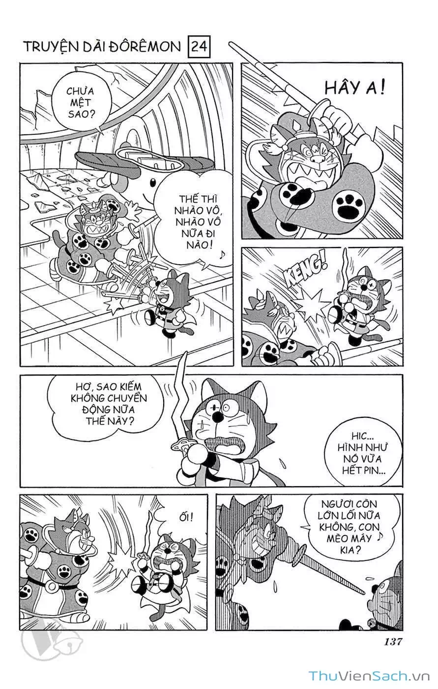 Truyện Tranh Doraemon: Nôbita Ở Vương Quốc Chó Mèo trang 11