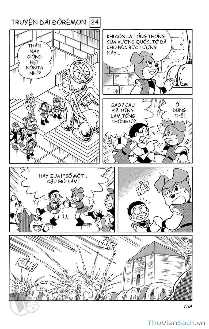 Truyện Tranh Doraemon: Nôbita Ở Vương Quốc Chó Mèo trang 11
