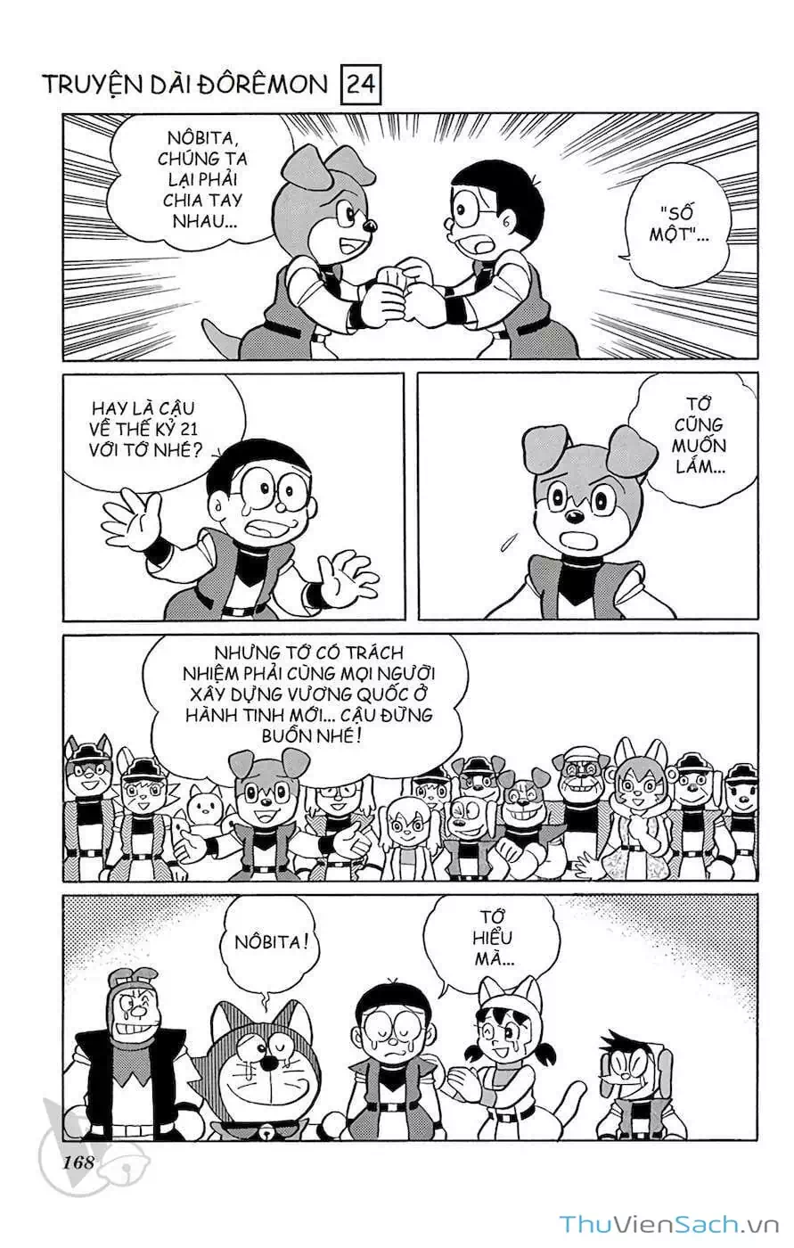 Truyện Tranh Doraemon: Nôbita Ở Vương Quốc Chó Mèo trang 11