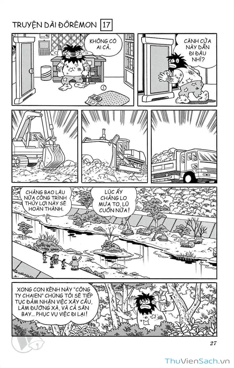 Truyện Tranh Doraemon: Thành Phố Thú Nhồi Bông trang 11