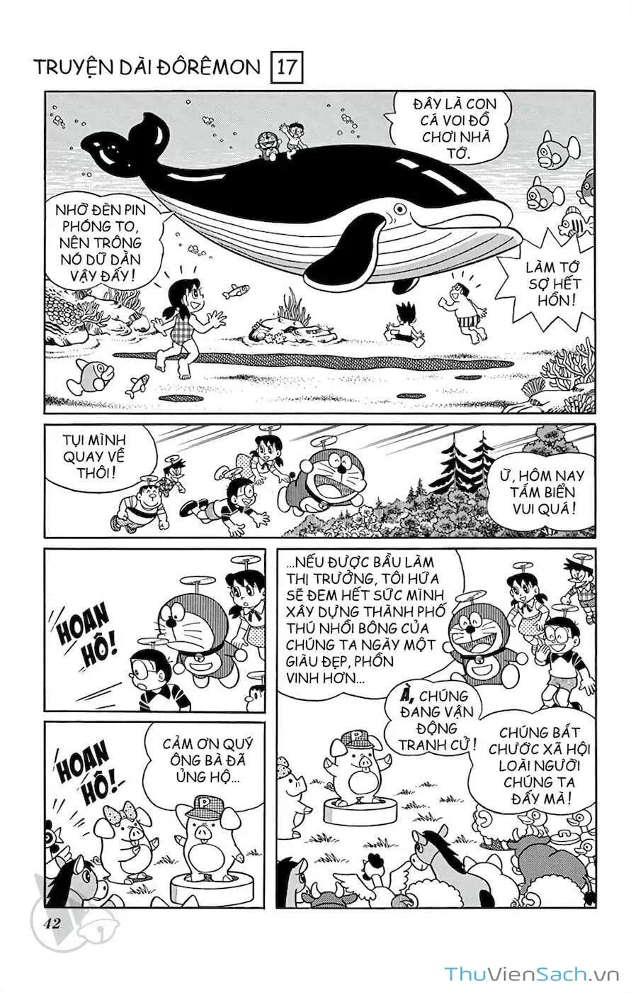 Truyện Tranh Doraemon: Thành Phố Thú Nhồi Bông trang 11