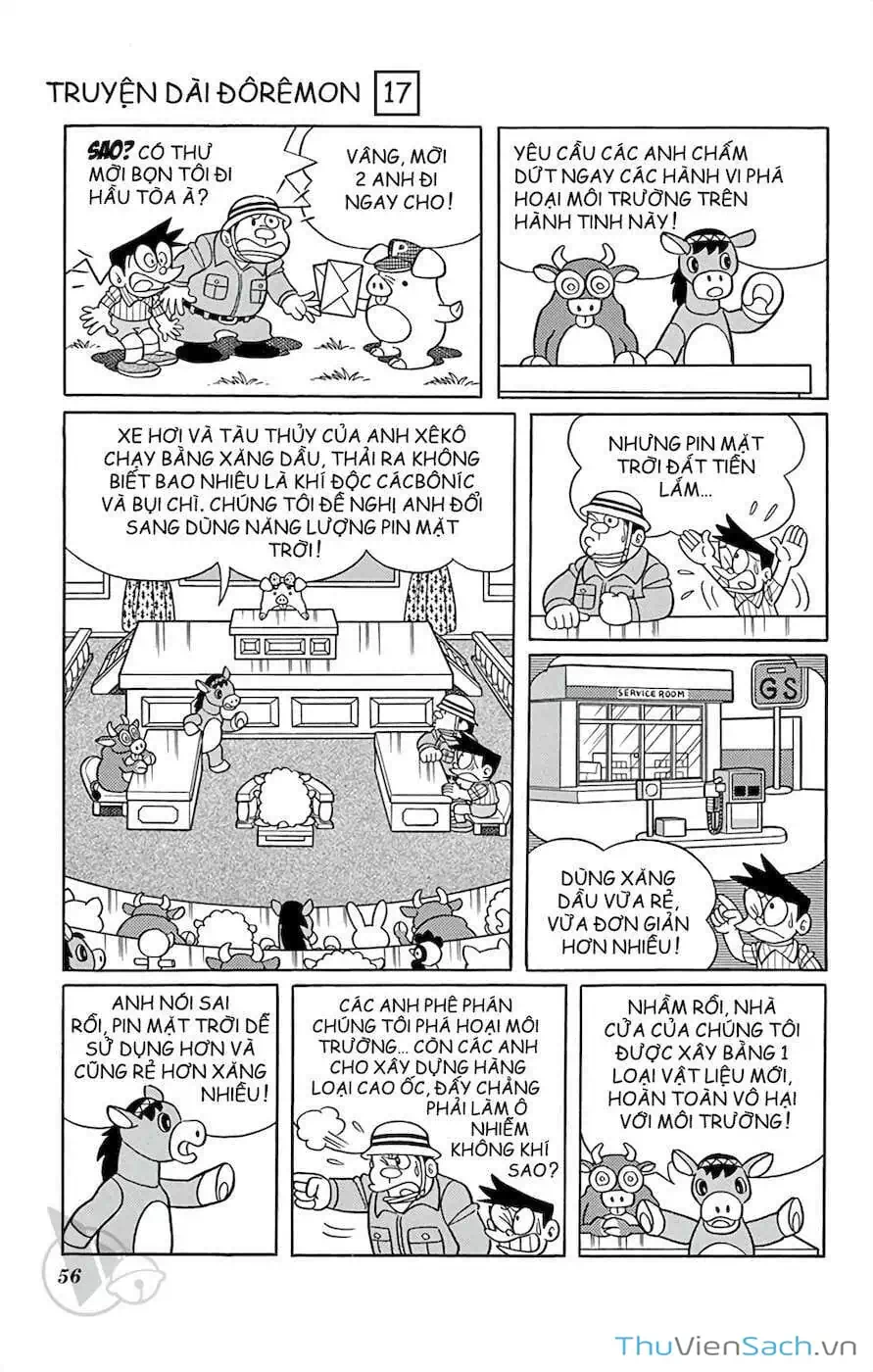 Truyện Tranh Doraemon: Thành Phố Thú Nhồi Bông trang 11