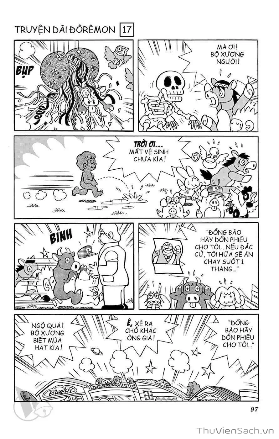 Truyện Tranh Doraemon: Thành Phố Thú Nhồi Bông trang 11