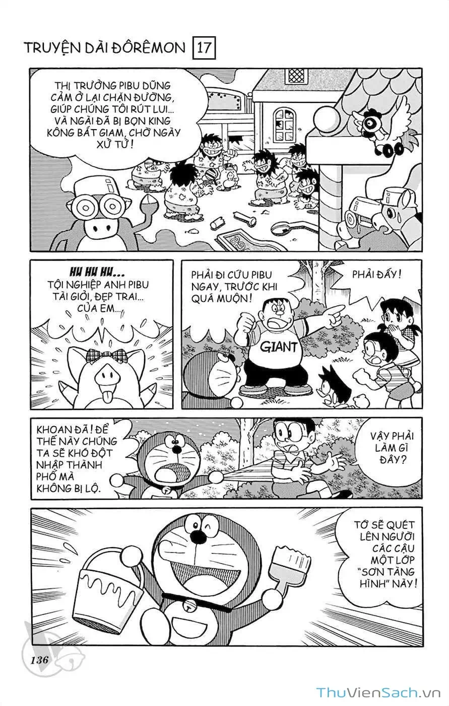 Truyện Tranh Doraemon: Thành Phố Thú Nhồi Bông trang 11
