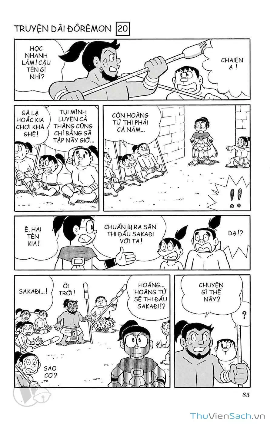 Truyện Tranh Doraemon: Truyền Thuyết Về Vua Mặt Trời Nôbita trang 11