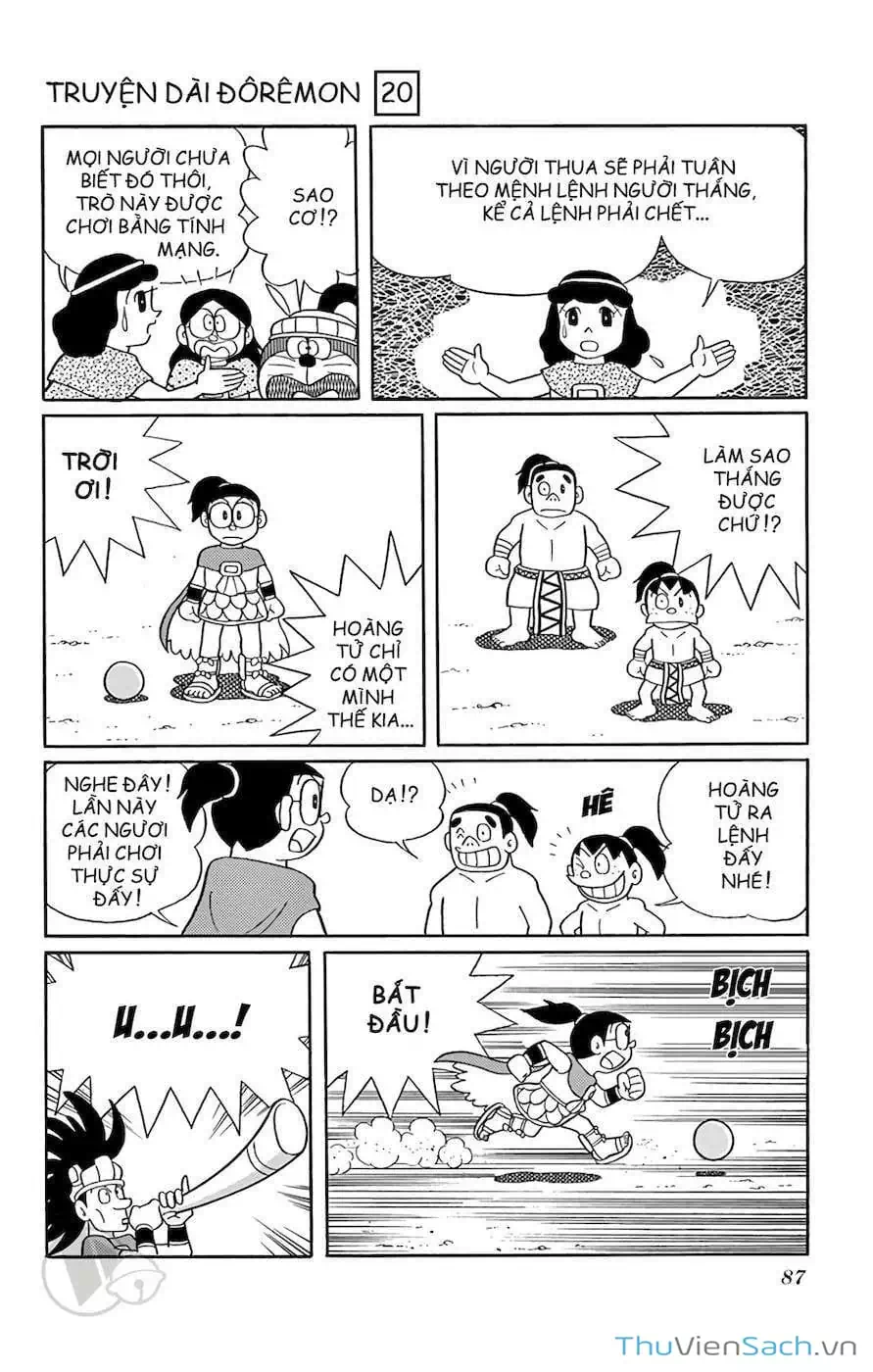 Truyện Tranh Doraemon: Truyền Thuyết Về Vua Mặt Trời Nôbita trang 11