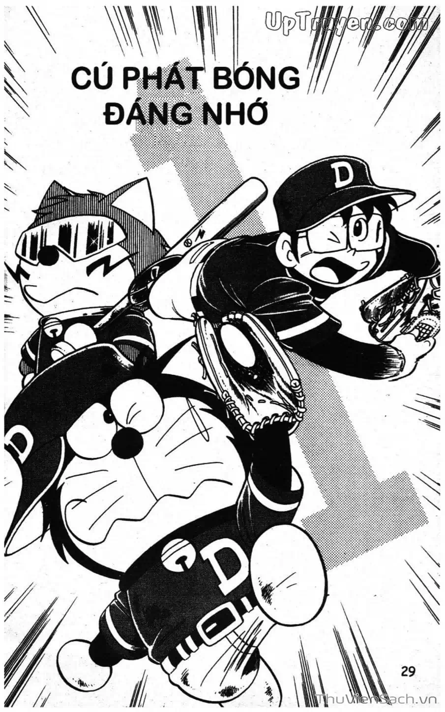 Truyện Tranh Doraemon Bóng Chày trang 3