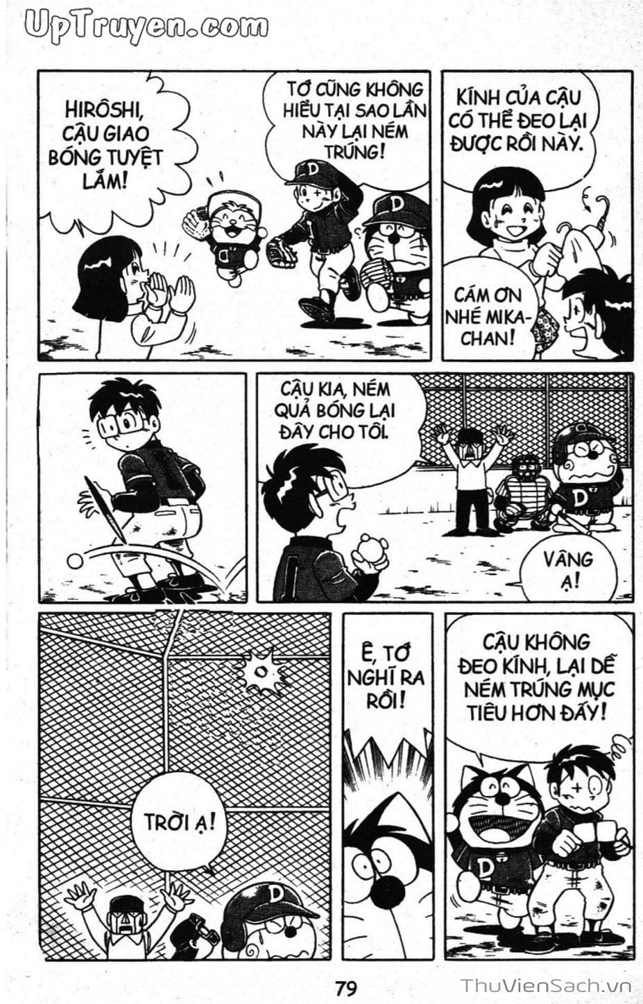 Truyện Tranh Doraemon Bóng Chày trang 3