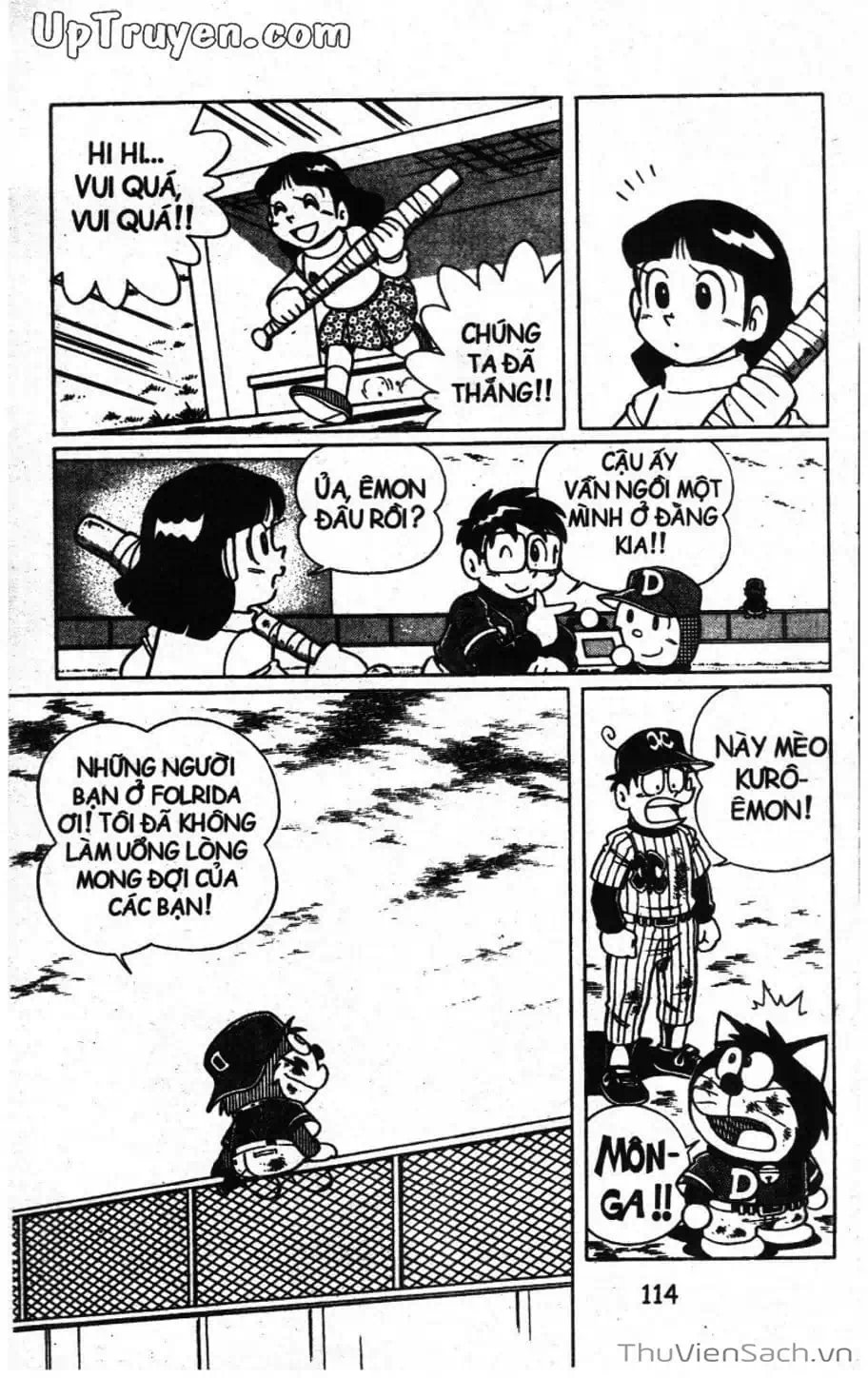 Truyện Tranh Doraemon Bóng Chày trang 3