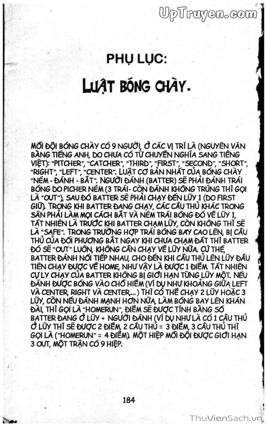 Truyện Tranh Doraemon Bóng Chày trang 3