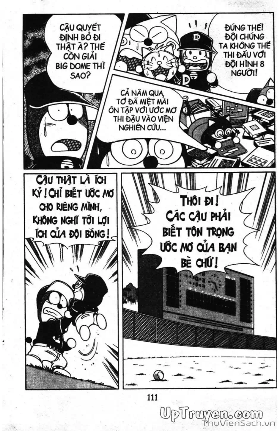 Truyện Tranh Doraemon Bóng Chày trang 3