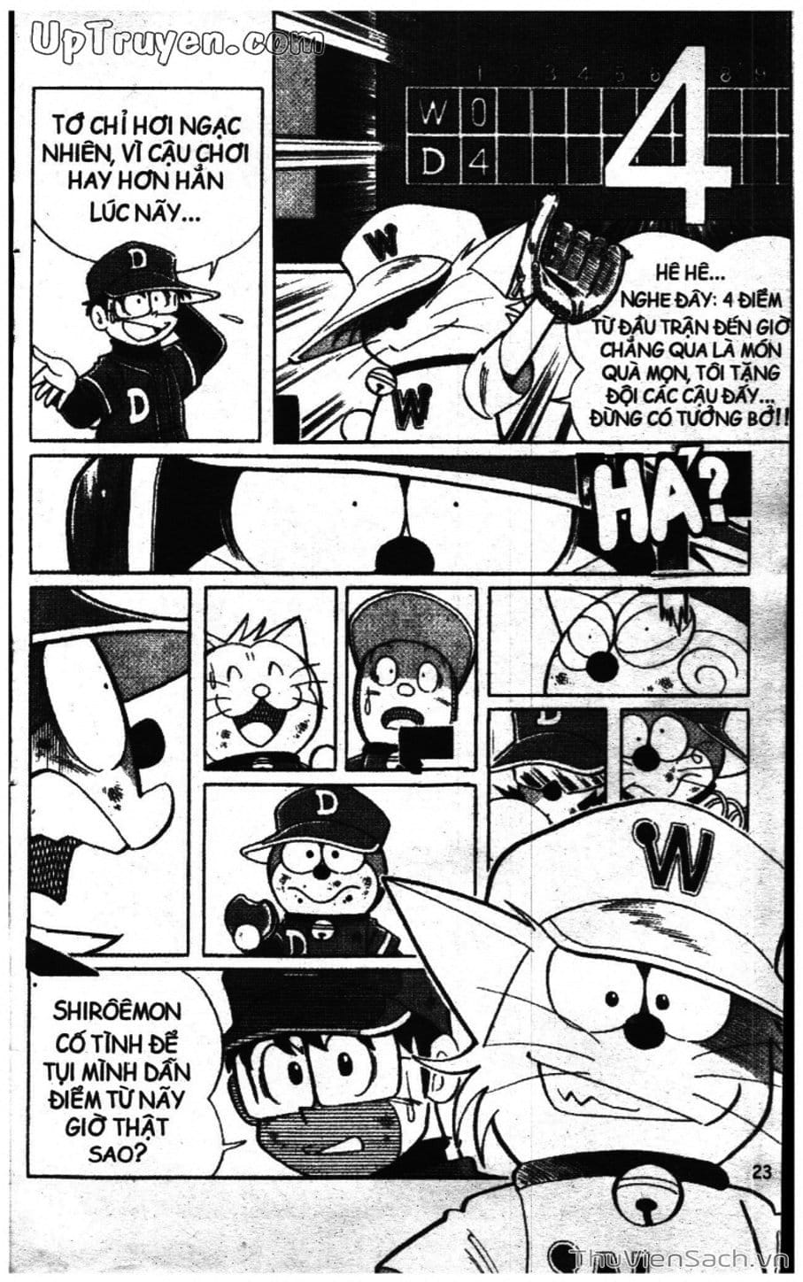 Truyện Tranh Doraemon Bóng Chày trang 3