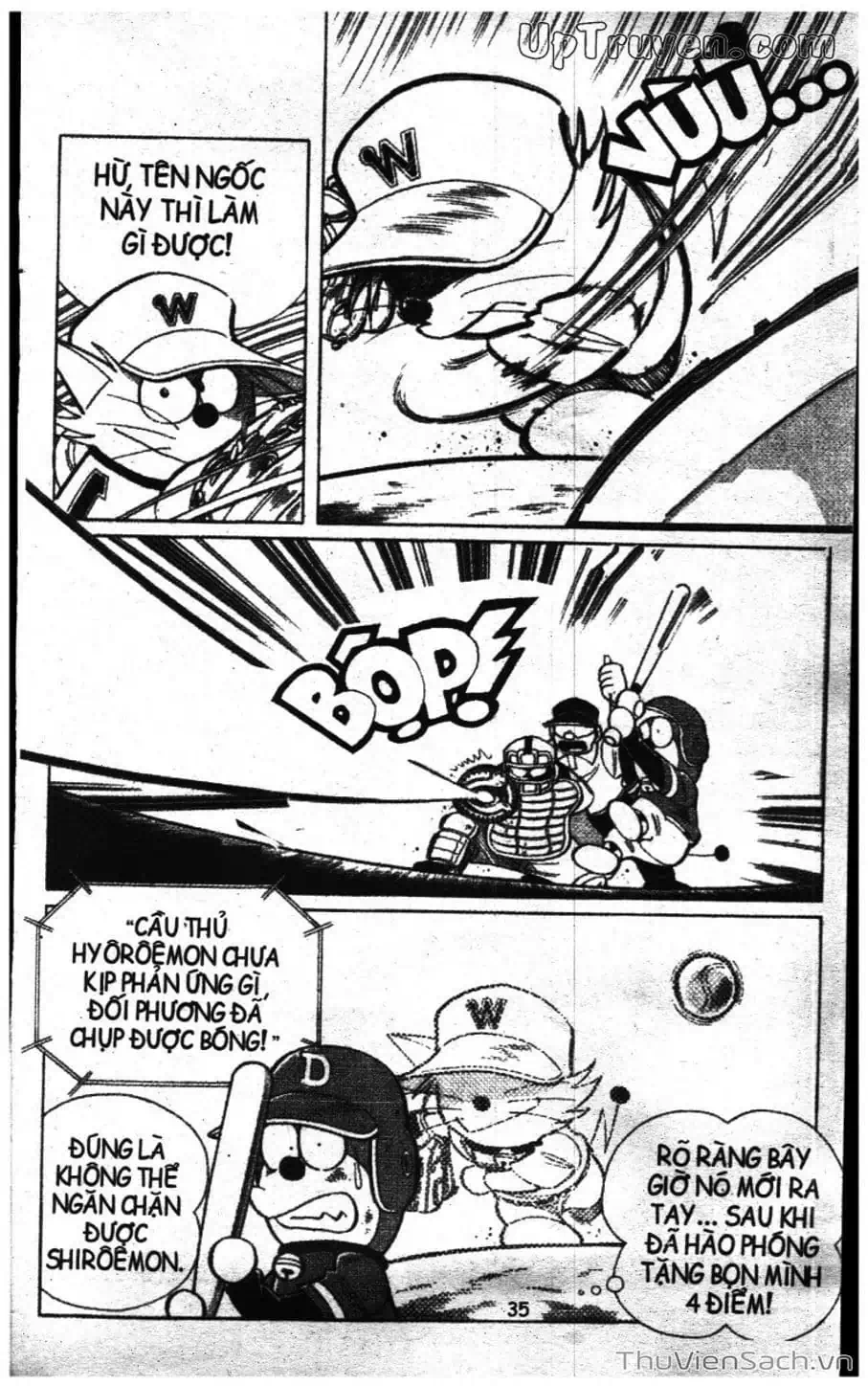 Truyện Tranh Doraemon Bóng Chày trang 3