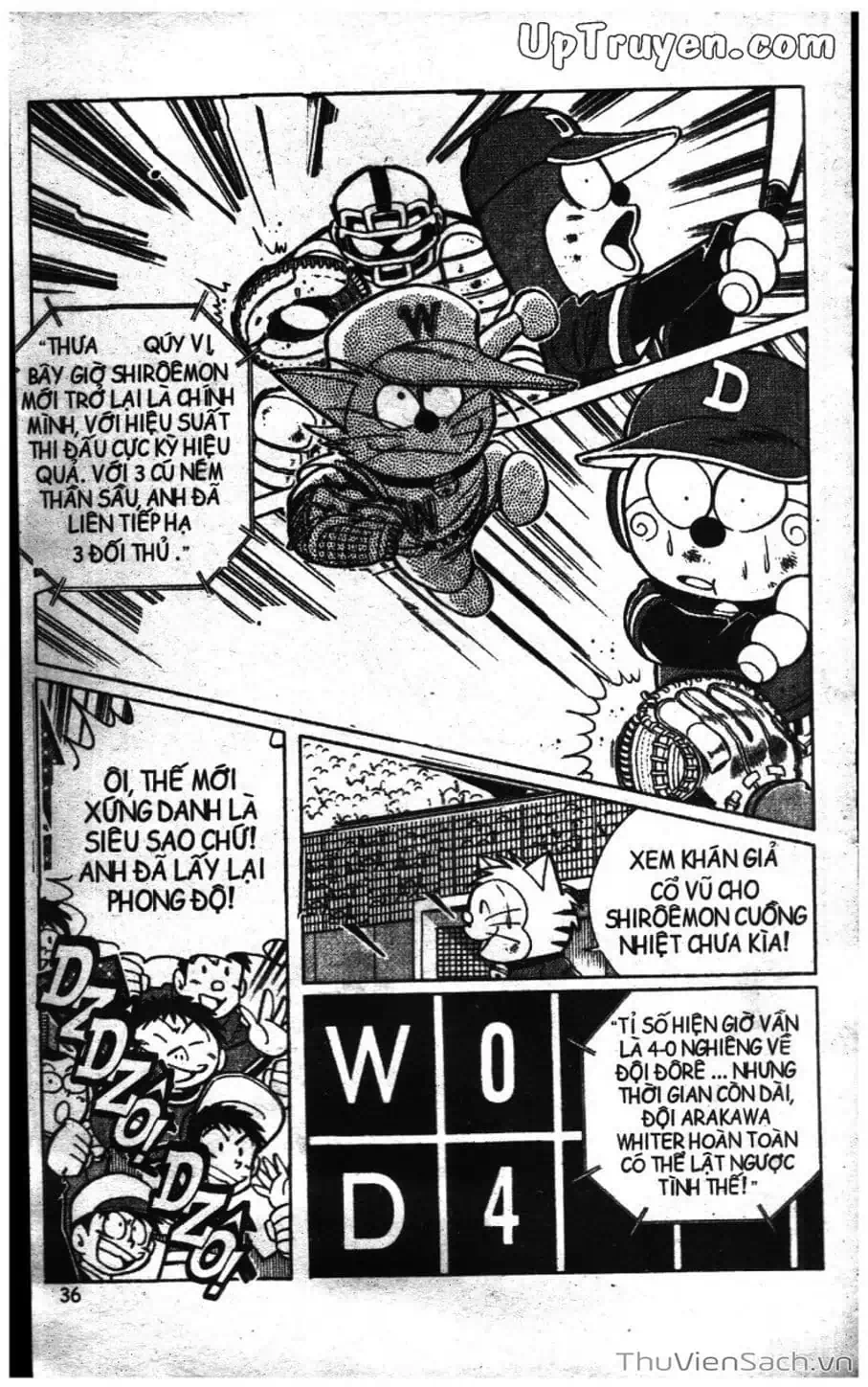 Truyện Tranh Doraemon Bóng Chày trang 3