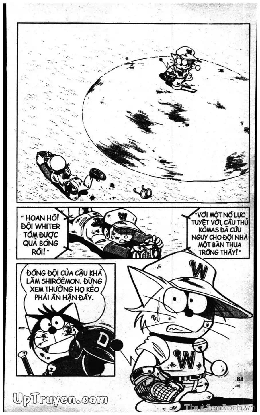 Truyện Tranh Doraemon Bóng Chày trang 3