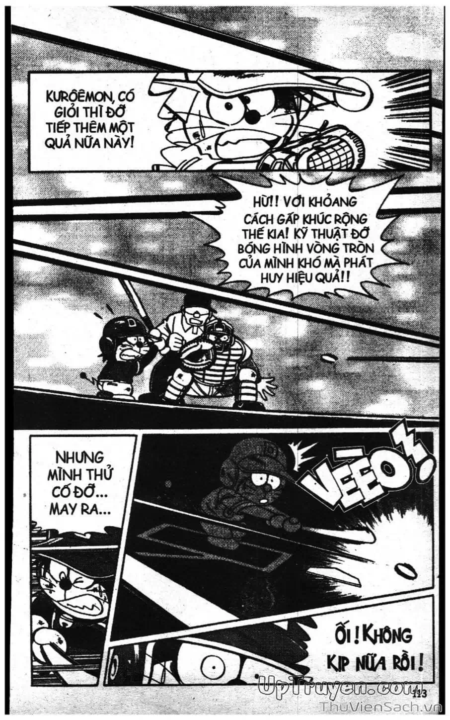 Truyện Tranh Doraemon Bóng Chày trang 3