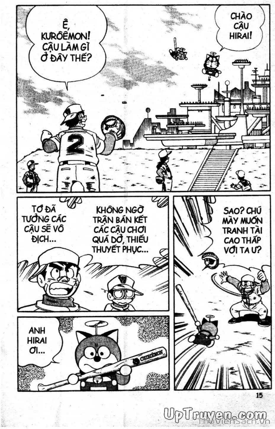 Truyện Tranh Doraemon Bóng Chày trang 3