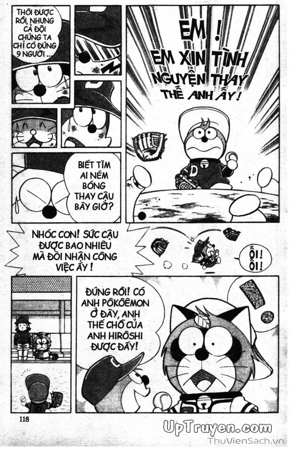 Truyện Tranh Doraemon Bóng Chày trang 3