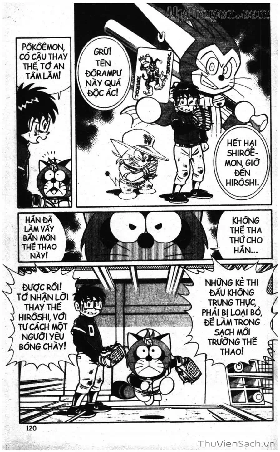 Truyện Tranh Doraemon Bóng Chày trang 3