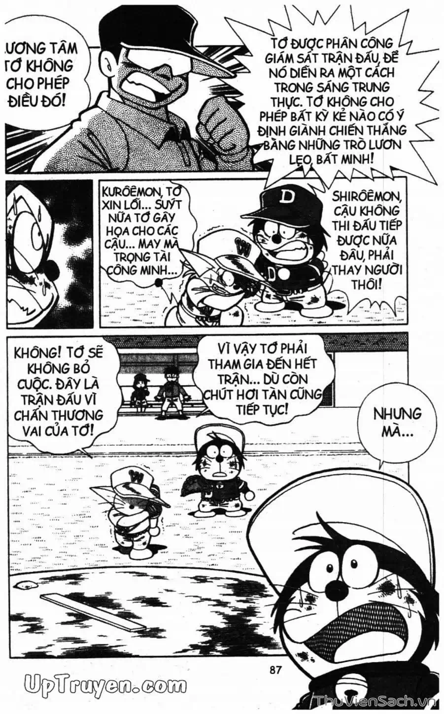 Truyện Tranh Doraemon Bóng Chày trang 3